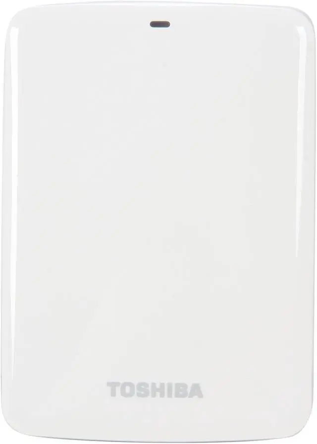 Alt view image 10 of 14 - TOSHIBA 750GB Canvio Connect External Hard Drive USB 3.0 Model HDTC707XW3A1 White