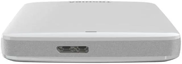 Alt view image 8 of 14 - TOSHIBA 750GB Canvio Connect External Hard Drive USB 3.0 Model HDTC707XW3A1 White