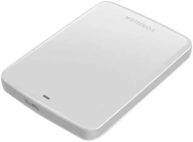 Alt view image 5 of 14 - TOSHIBA 750GB Canvio Connect External Hard Drive USB 3.0 Model HDTC707XW3A1 White