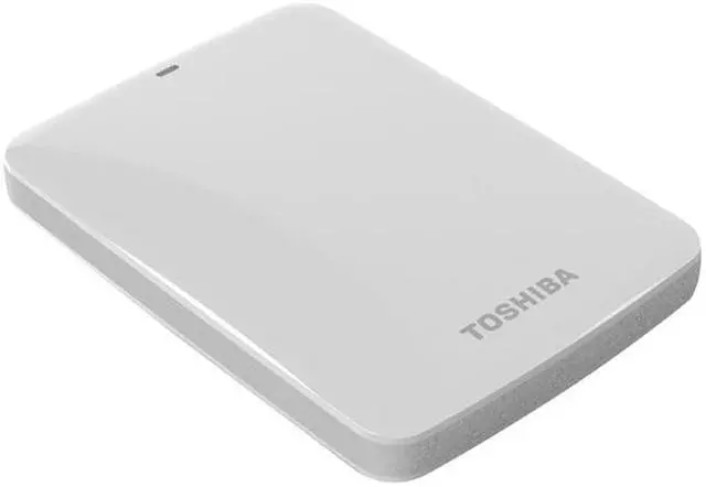 Alt view image 6 of 14 - TOSHIBA 750GB Canvio Connect External Hard Drive USB 3.0 Model HDTC707XW3A1 White