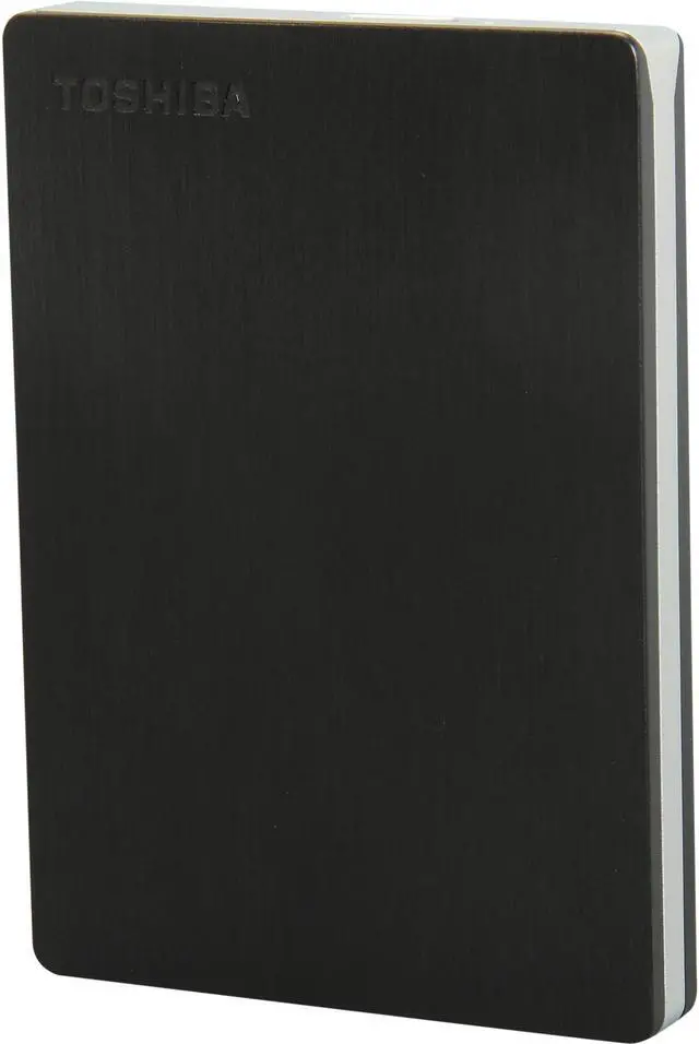 Main image of TOSHIBA 1TB Canvio Slim II Portable External Hard Drive for PCs USB 3.0 Model HDTD210XK3E1 Black