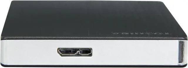Alt view image 4 of 5 - TOSHIBA 1TB Canvio Slim II Portable External Hard Drive for PCs USB 3.0 Model HDTD210XK3E1 Black