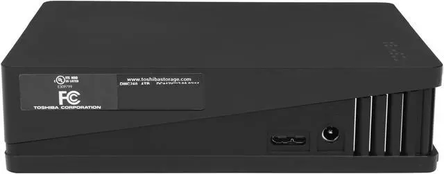 Alt view image 5 of 7 - TOSHIBA Canvio Desk 4TB USB 3.0 3.5" Desktop External Hard Drive HDWC240XK3J1 Black