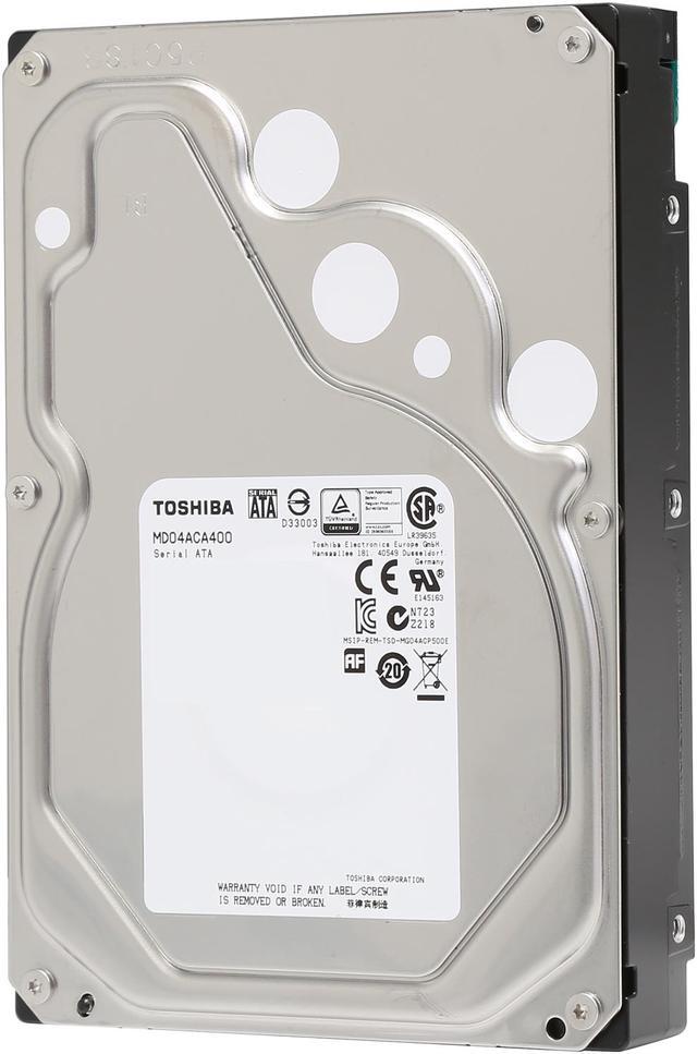 Alt view image 2 of 5 - TOSHIBA PH3400U-1I72 4TB 7200 RPM 128MB Cache SATA 6.0Gb/s 3.5" Desktop Internal Hard Drive