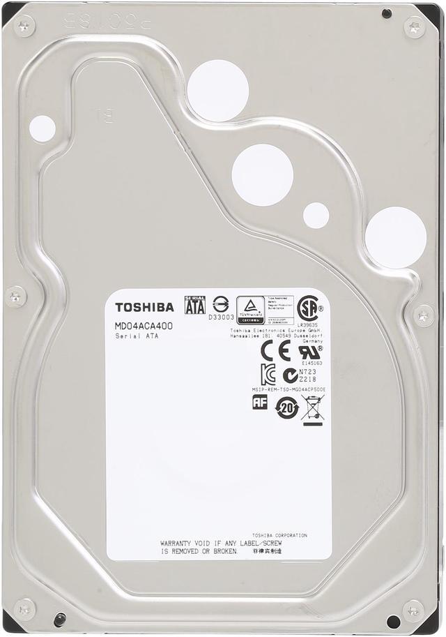 Alt view image 3 of 5 - TOSHIBA PH3400U-1I72 4TB 7200 RPM 128MB Cache SATA 6.0Gb/s 3.5" Desktop Internal Hard Drive