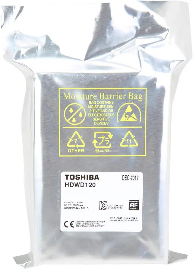 Alt view image 11 of 11 - Toshiba P300 2TB Desktop PC Internal Hard Drive 7200 RPM SATA 6Gb/s 64 MB Cache 3.5 inch - HDWD120UZSVA (BULK)