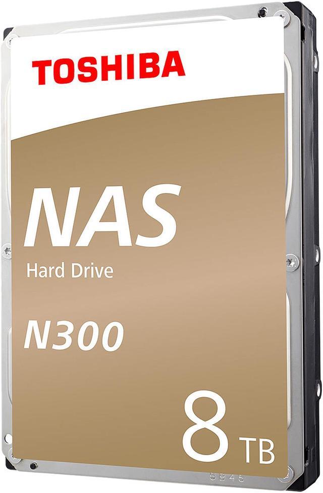 Alt view image 2 of 6 - Toshiba N300 8TB NAS Internal Hard Drive 7200 RPM SATA 6Gb/s 128MB Cache 3.5inch - HDWN180XZSTA (RETAIL PACKAGE)