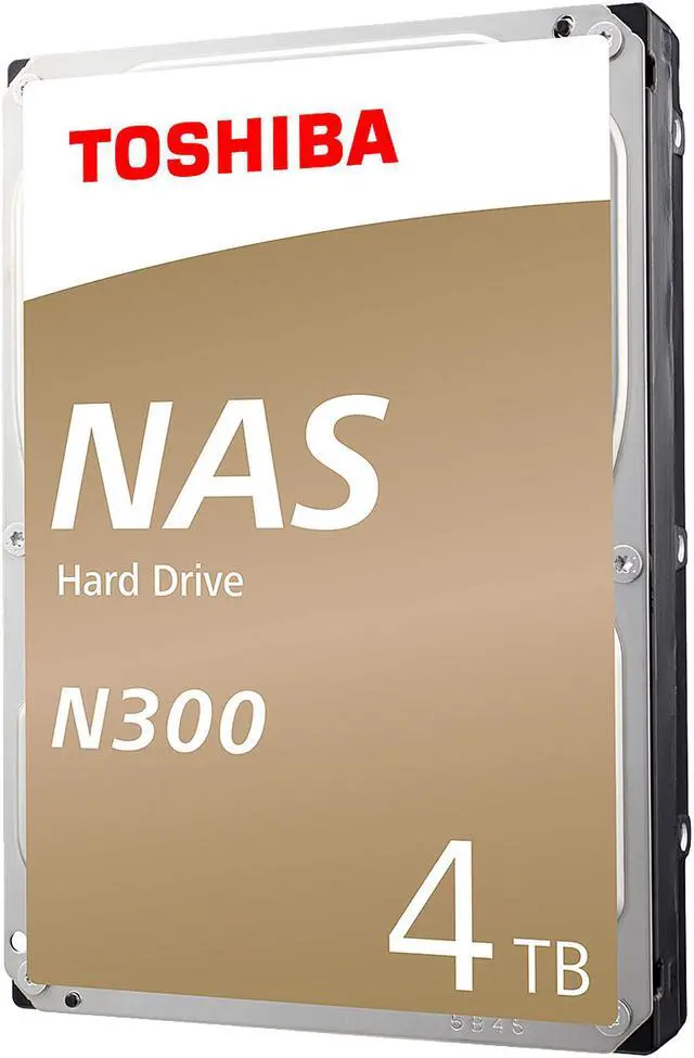 Alt view image 2 of 6 - Toshiba N300 4TB NAS Internal Hard Drive 7200 RPM SATA 6Gb/s 128MB Cache 3.5inch - HDWQ140XZSTA (RETAIL PACKAGE)