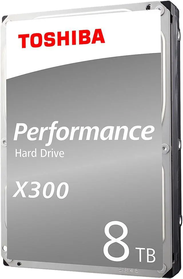 Alt view image 2 of 7 - Toshiba X300 8TB Performance & Gaming Internal Hard Drive 7200 RPM SATA 6Gb/s 128MB Cache 3.5 inch - HDWF180XZSTA (RETAIL PACKAGE)