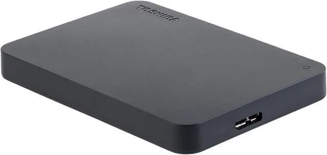 Alt view image 8 of 11 - Toshiba Canvio Basics 1TB Portable External Hard Drive USB 3.0 Black - HDTB410XK3AA