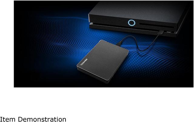 Alt view image 10 of 12 - TOSHIBA 1TB Canvio Gaming Portable External Hard Drive USB 3.0 Model HDTX110XK3AA Black