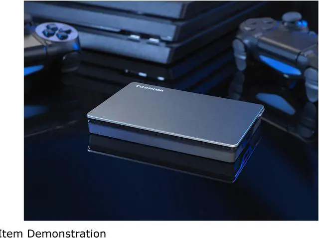 Alt view image 11 of 12 - TOSHIBA 2TB Canvio Gaming Portable External Hard Drive USB 3.0 Model HDTX120XK3AA Black