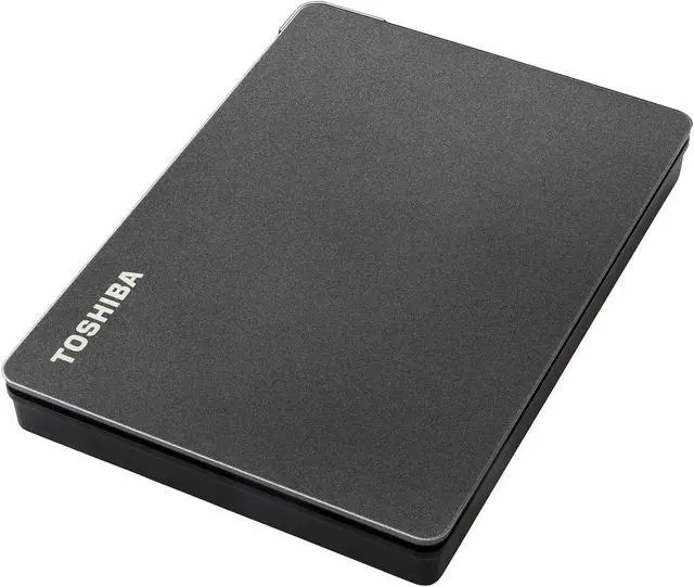 Alt view image 4 of 12 - TOSHIBA 2TB Canvio Gaming Portable External Hard Drive USB 3.0 Model HDTX120XK3AA Black