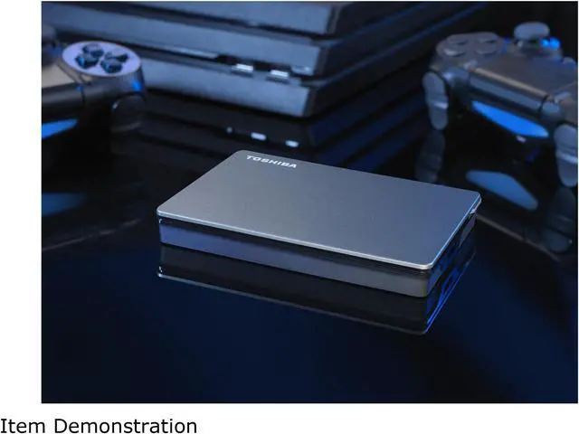 Alt view image 11 of 12 - TOSHIBA 4TB Canvio Gaming Portable External Hard Drive USB 3.0 Model HDTX140XK3CA Black