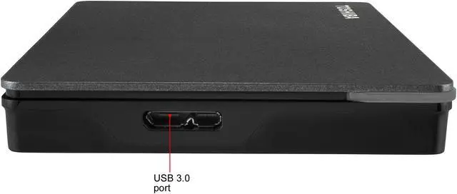 Alt view image 7 of 12 - TOSHIBA 4TB Canvio Gaming Portable External Hard Drive USB 3.0 Model HDTX140XK3CA Black