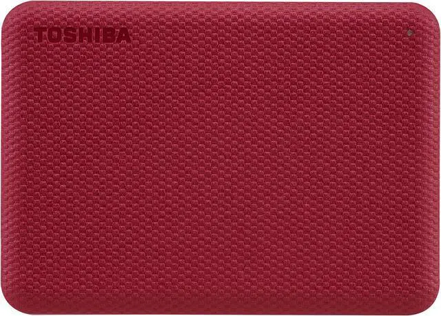 Main image of TOSHIBA 1TB Canvio Advance Portable External Hard Drive USB 3.0 Model HDTCA10XR3AA Red