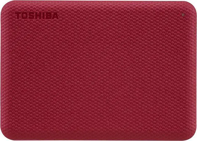 Main image of TOSHIBA 2TB Canvio Advance Portable External Hard Drive USB 3.0 Model HDTCA20XR3AA Red
