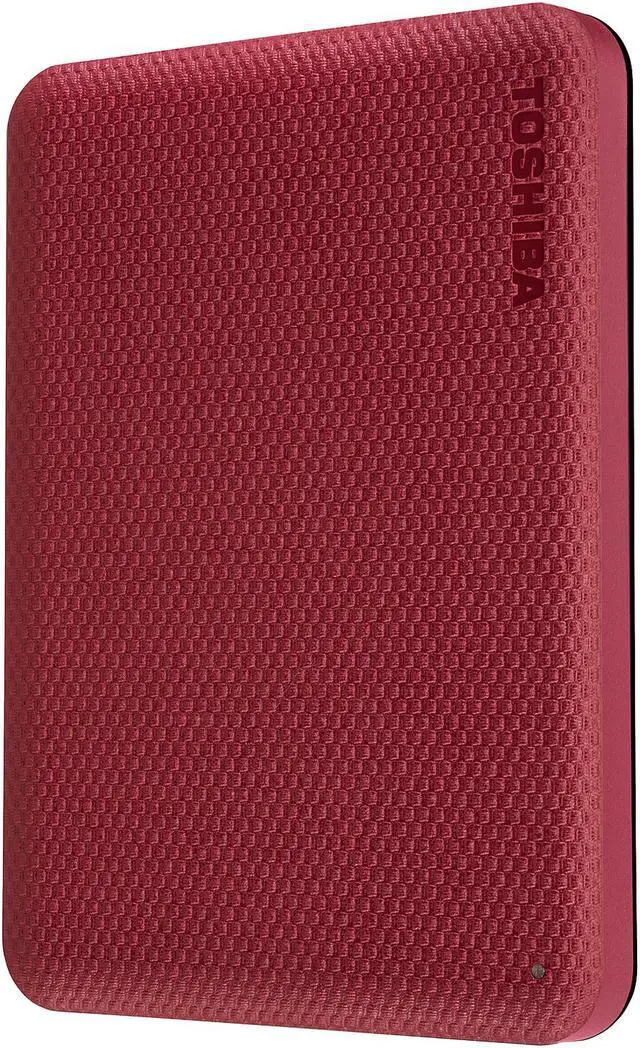 Alt view image 8 of 10 - TOSHIBA 2TB Canvio Advance Portable External Hard Drive USB 3.0 Model HDTCA20XR3AA Red