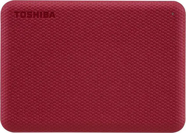 Main image of TOSHIBA 4TB Canvio Advance Portable External Hard Drive USB 3.0 Model HDTCA40XR3CA Red