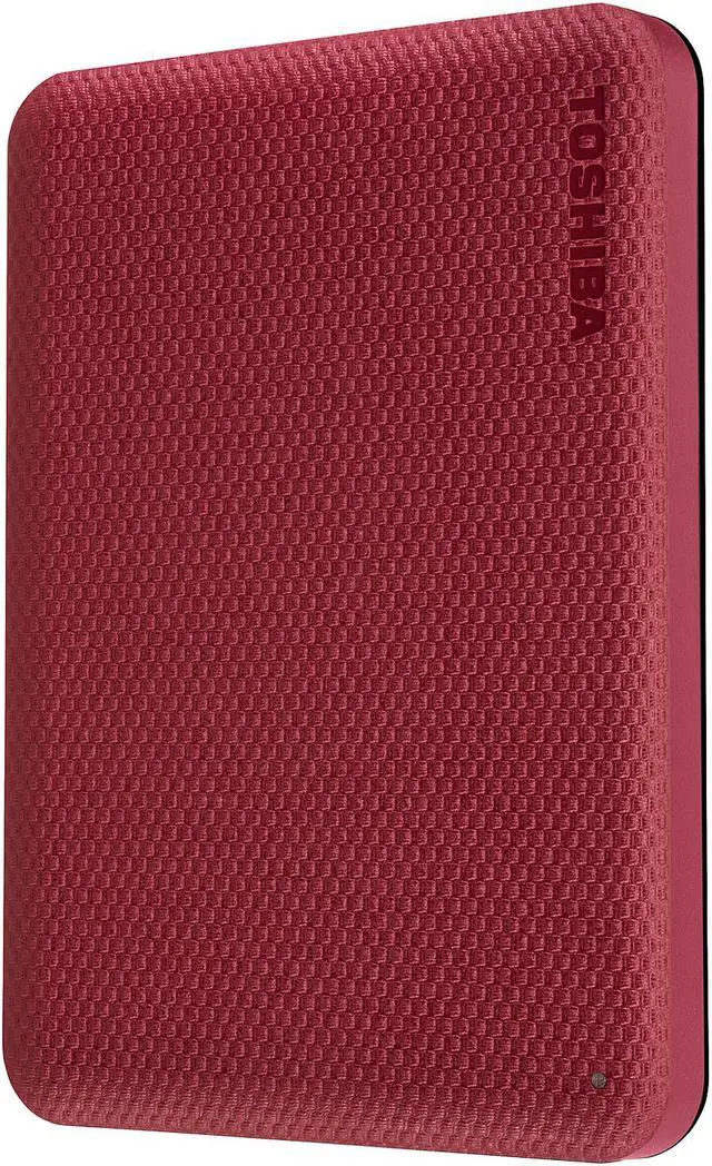 Alt view image 8 of 10 - TOSHIBA 4TB Canvio Advance Portable External Hard Drive USB 3.0 Model HDTCA40XR3CA Red