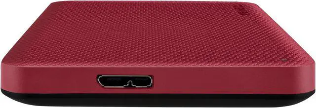 Alt view image 6 of 10 - TOSHIBA 4TB Canvio Advance Portable External Hard Drive USB 3.0 Model HDTCA40XR3CA Red
