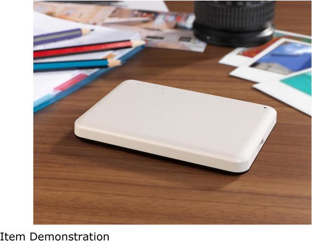 Alt view image 10 of 12 - TOSHIBA 2TB Canvio Advance Portable External Hard Drive USB 3.0 Model HDTCA20XW3AA White