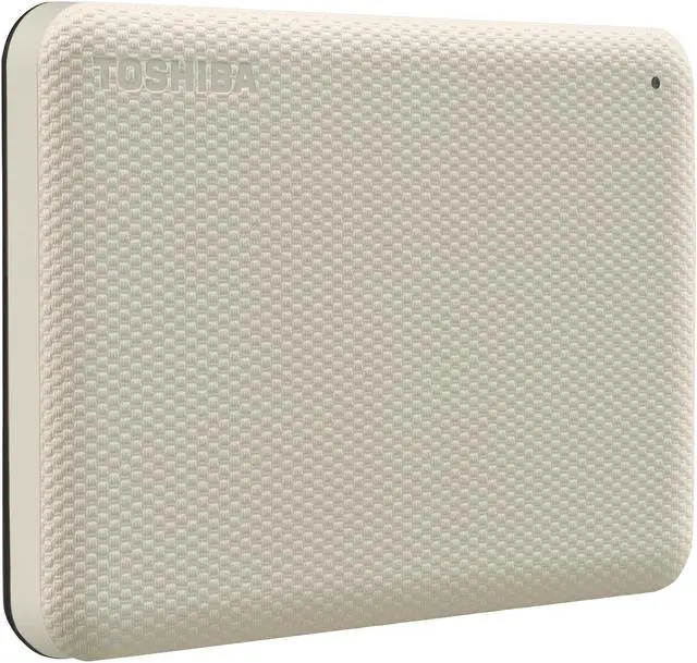 Alt view image 3 of 11 - TOSHIBA 4TB Canvio Advance Portable External Hard Drive USB 3.0 Model HDTCA40XW3CA White