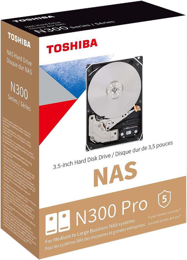 Alt view image 4 of 4 - TOSHIBA N300 Pro HDWG51CXZSTB 12TB 7200 RPM 512MB Cache SATA 6.0Gb/s 3.5" Internal Hard Drive