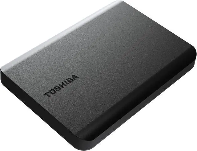 Alt view image 7 of 10 - TOSHIBA 1TB Canvio Basics Portable Hard Drive USB 3.0 Model HDTB510XK3AA Matte Black