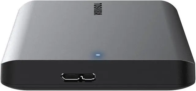 Alt view image 8 of 10 - TOSHIBA 1TB Canvio Basics Portable Hard Drive USB 3.0 Model HDTB510XK3AA Matte Black