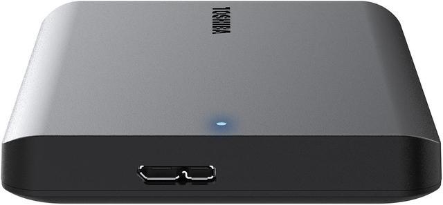 Alt view image 9 of 10 - TOSHIBA 1TB Canvio Basics Portable Hard Drive USB 3.0 Model HDTB510XK3AA Matte Black