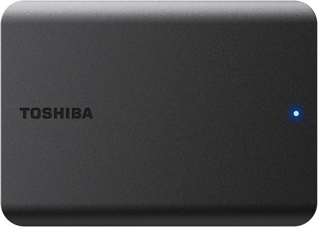 Alt view image 4 of 9 - TOSHIBA 2TB Canvio Basics Portable Hard Drive USB 3.0 Model HDTB520XK3AA Matte Black