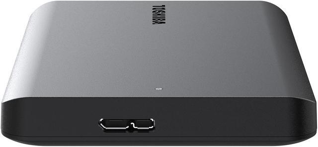 Alt view image 6 of 9 - TOSHIBA 2TB Canvio Basics Portable Hard Drive USB 3.0 Model HDTB520XK3AA Matte Black