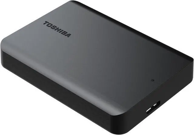 Alt view image 5 of 9 - TOSHIBA 4TB Canvio Basics Portable Hard Drive USB 3.0 Model HDTB540XK3CA Black