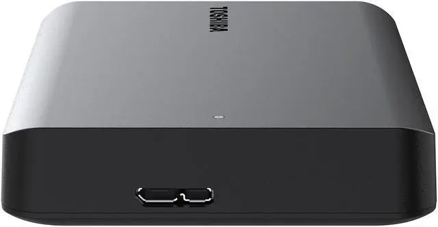 Alt view image 6 of 9 - TOSHIBA 4TB Canvio Basics Portable Hard Drive USB 3.0 Model HDTB540XK3CA Black