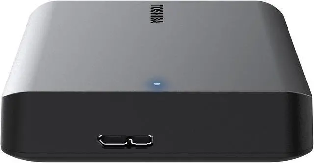 Alt view image 7 of 9 - TOSHIBA 4TB Canvio Basics Portable Hard Drive USB 3.0 Model HDTB540XK3CA Black