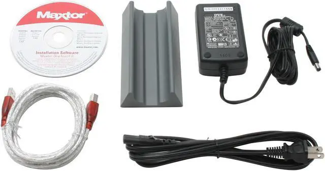 Alt view image 5 of 5 - Maxtor OneTouch II 300GB USB 2.0 3.5" External Hard Drive E01H300