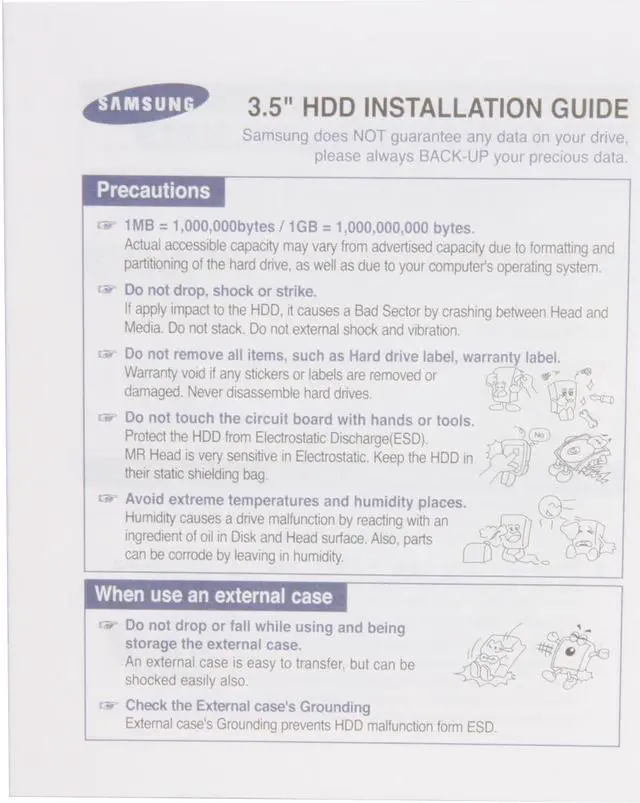 Alt view image 6 of 7 - SAMSUNG Spinpoint F1 HD502lJ 500GB 7200 RPM 16MB Cache SATA 3.0Gb/s 3.5" Hard Drive Bare Drive