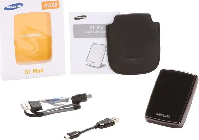 Alt view image 5 of 5 - SAMSUNG S1 Mini 250GB USB 2.0 1.8" External Hard Drive HXSU025BA/G22