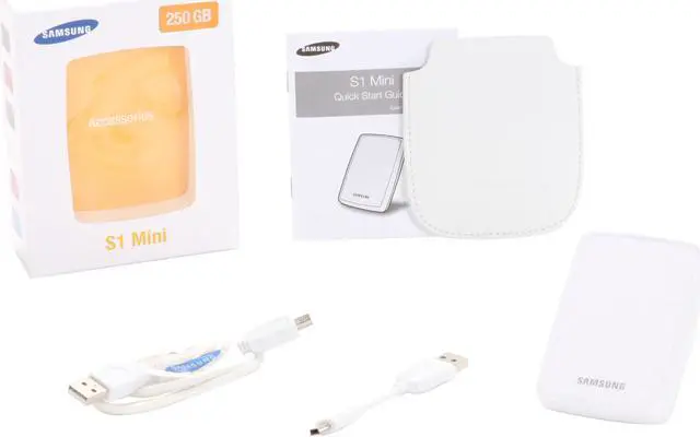 Alt view image 5 of 5 - SAMSUNG S1 Mini 250GB USB 2.0 1.8" External Hard Drive HXSU025BA/G32