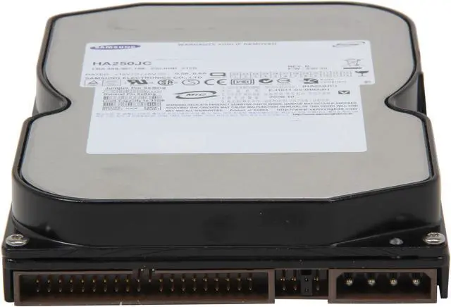 Alt view image 3 of 4 - SAMSUNG HA250JC 250GB 5400 RPM 2MB Cache IDE Ultra ATA100 / ATA-6 3.5" Internal Hard Drive Bare Drive