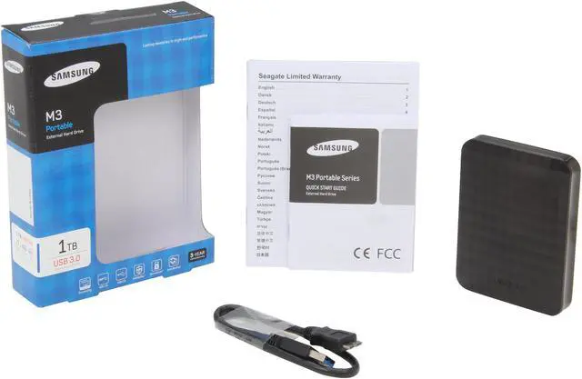 Alt view image 5 of 5 - SAMSUNG M3 Portable 1TB USB 3.0 2.5" External Hard Drive HX-M101TCB/G Black