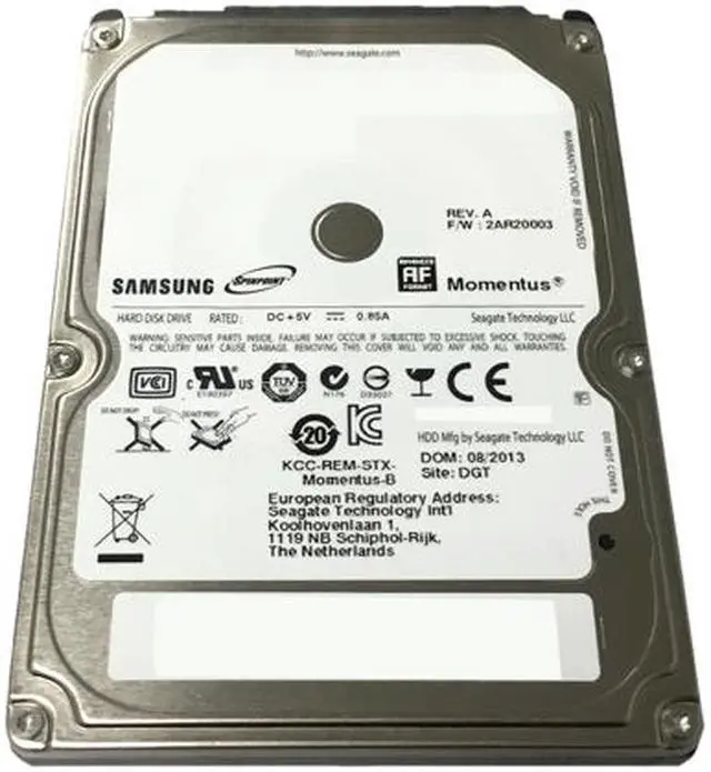 Alt view image 2 of 4 - SAMSUNG Spinpoint M8 ST500LM012(HN-M500MBB) 500GB 5400 RPM 8MB Cache SATA 3.0Gb/s 2.5" Internal Notebook Hard Drive Bare Drive