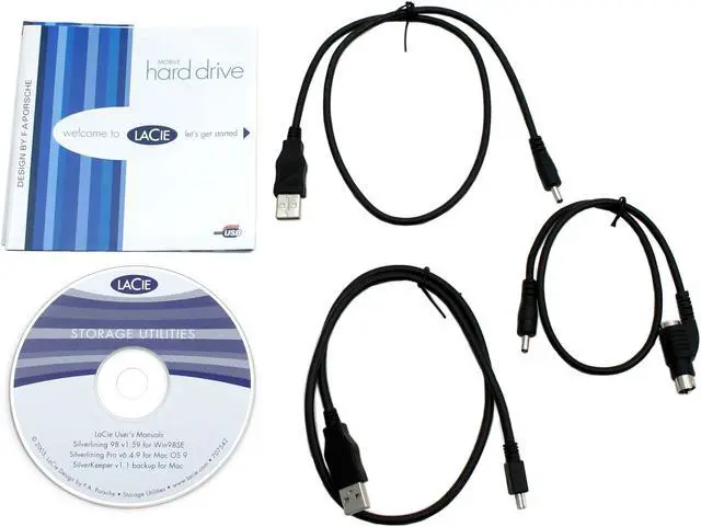Alt view image 3 of 4 - LACIE Mobile Design by F.A. Porsche 80GB 5400 RPM 2.5" USB 2.0 / Firewire400 External Hard Drive Model 300765