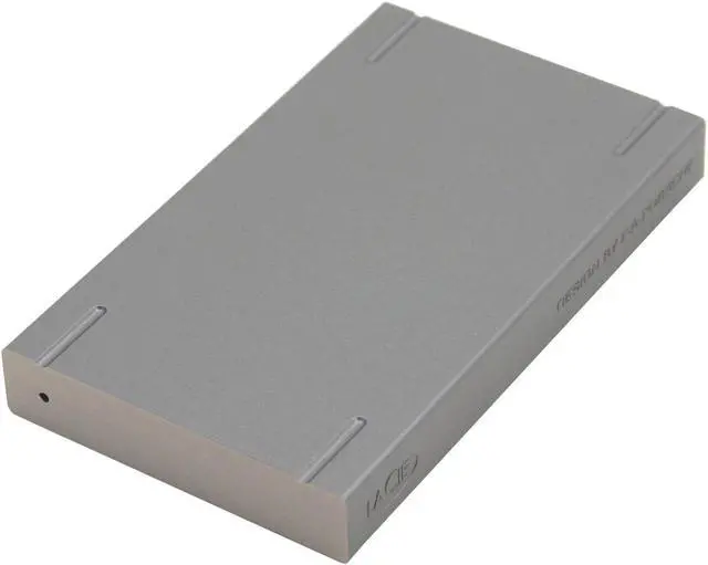Main image of LACIE Mobile Design by F.A. Porsche 80GB 5400 RPM 2.5" USB 2.0 / Firewire400 External Hard Drive Model 300765