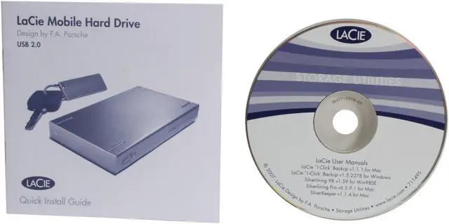 Alt view image 7 of 8 - LaCie Mobile Design by F.A. Porsche 120GB USB 2.0 2.5" External Hard Drive 301144