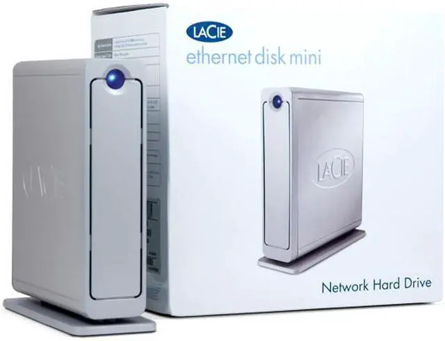 Alt view image 5 of 5 - LACIE 301138U 500GB Ethernet Disk mini