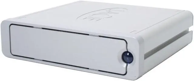 Alt view image 2 of 7 - LACIE d2 Quadra 1TB 7200 RPM 3.5" USB 2.0 / Firewire400 / Firewire800 / eSATA External Hard Drive Model 301224U