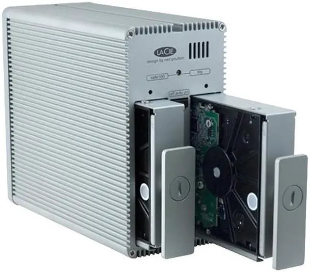 Alt view image 4 of 14 - LACIE 301257U 1TB 2big Network (2-disk RAID)