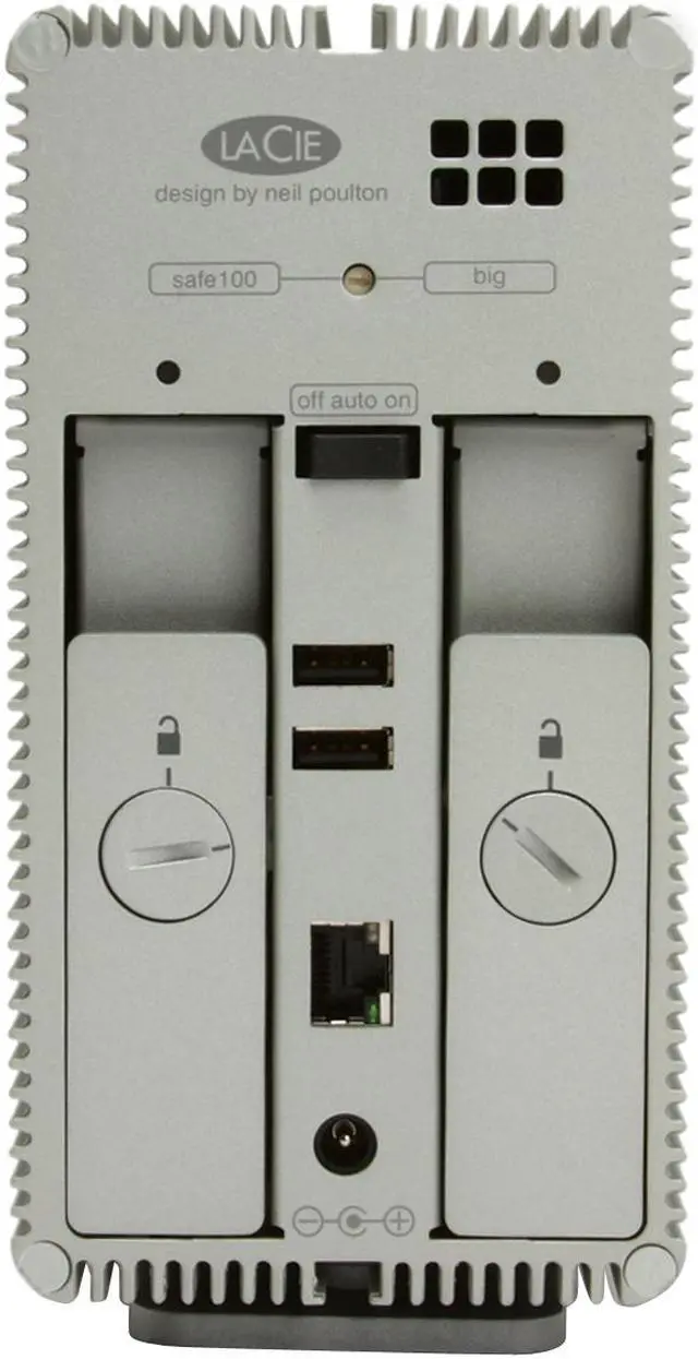 Alt view image 10 of 14 - LACIE 301257U 1TB 2big Network (2-disk RAID)